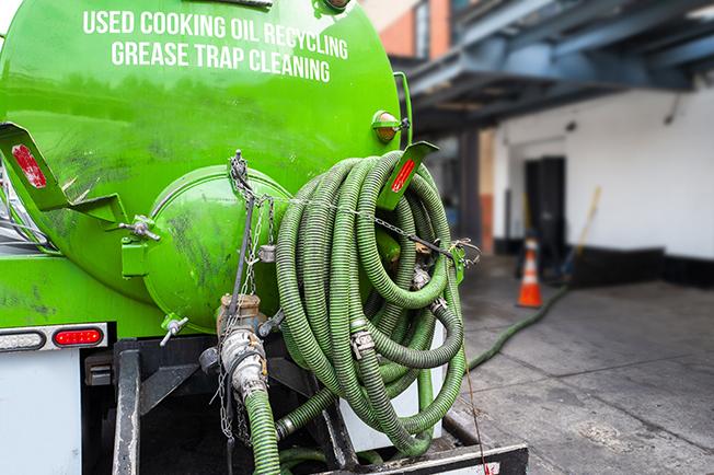 Grease Trap Cleaning of Stickney workers